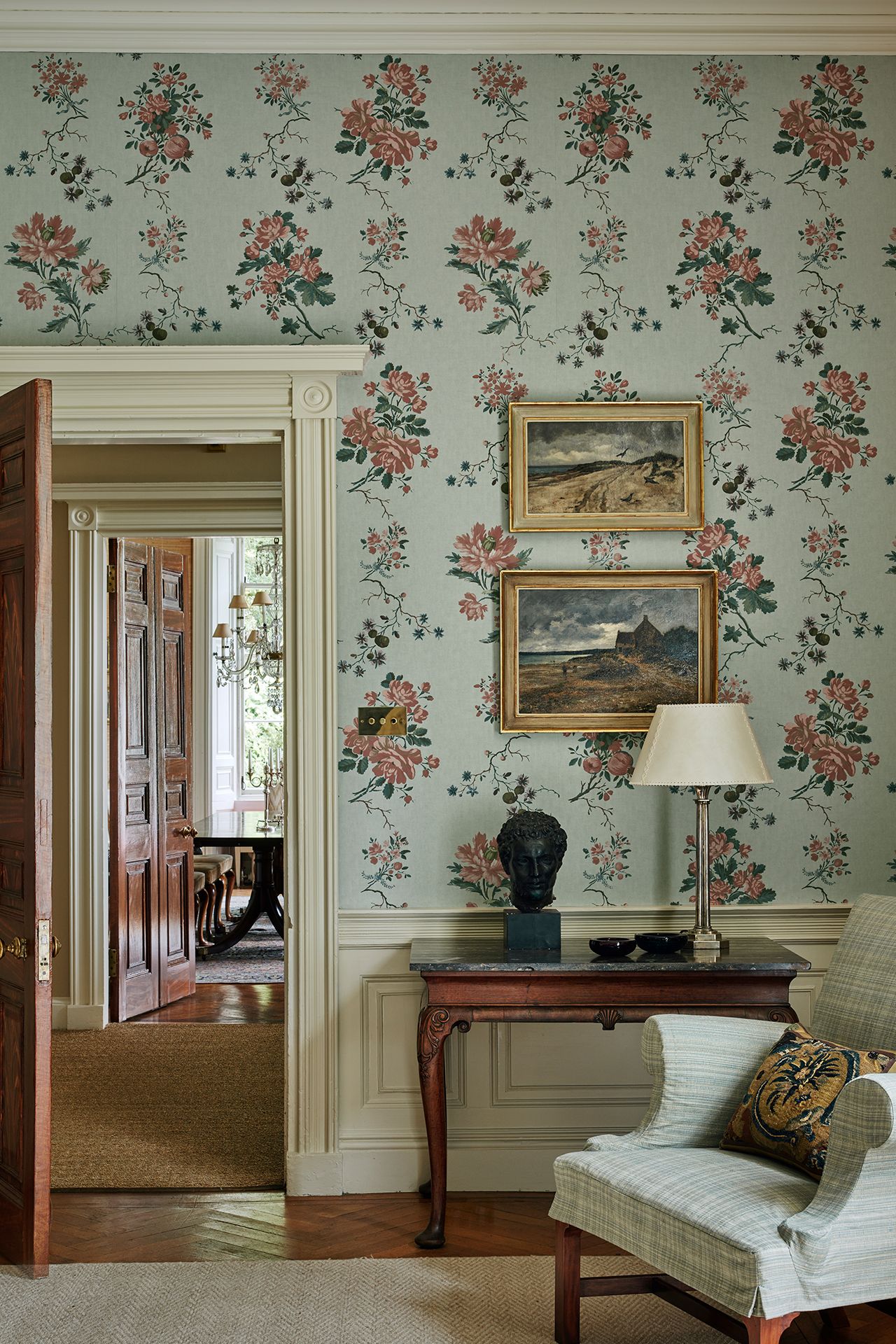 Santos New Painting designer wallpaper installation Charlotte NC
